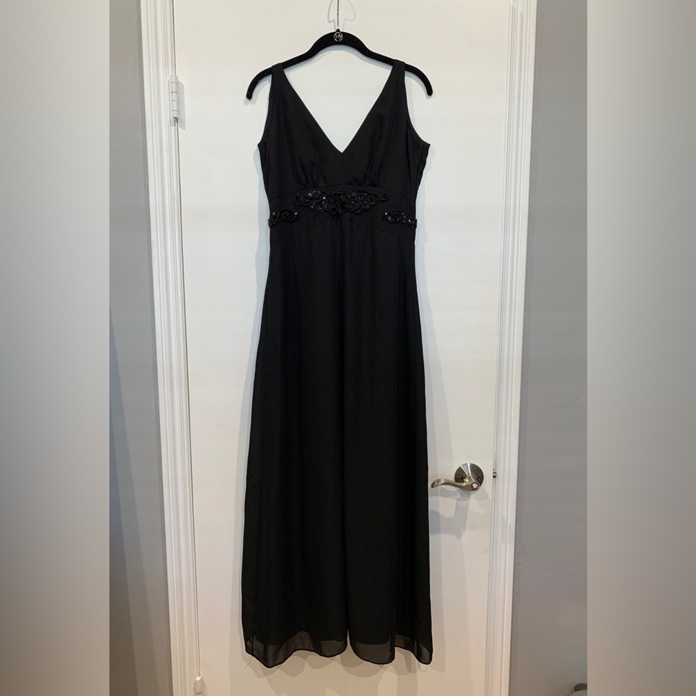 Black Dress With Beads